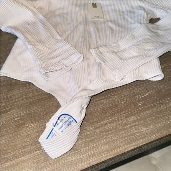 NWT Good American Zip Bodysuit size 12 - Picture 8 of 9